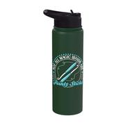 Not All Magic Wands are Pointy Sticks - Crocheter Knitting Stainless Steel Insulated Water Bottle