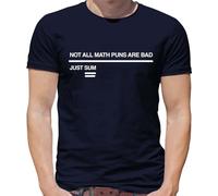 Not All Math Puns are Bad Just Sum - Mens T-Shirt - Navy - Large