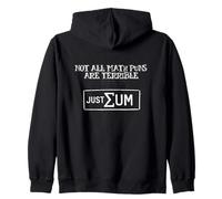 Not All Math Puns Are Terrible Just Sum Funny Teacher Zip Hoodie