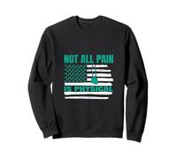 Not All Pain Is Physical Emotional Support Awareness Sweatshirt