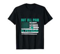 Not All Pain is Physical Emotional Support Awareness T-Shirt