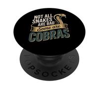 Not All Snakes Are Bad Some Are Cobras Cobra Snake PopSockets Adhesive PopGrip