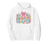 Not all superheroes wear capes End Of School Teacher Pullover Hoodie