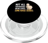 Not All Superheroes Wear Capes Silkie Chicken PopSockets PopGrip for MagSafe
