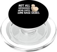 Not All Superheroes Wear Capes Silkie Chicken PopSockets PopGrip for MagSafe