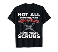 Not All Superheroes Wear Caps Phlebotomy Phlebotomist T-Shirt