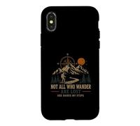 Not All Wanderers Are Lost God Guides My Steps Case for iPhone X/XS