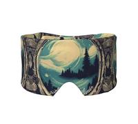 Not All Who Wander are Lost 1 Print Sleep Eye and Ear Muffs Blocking for Home Office Camping Airplane Travel Nap Aid