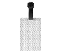 Not All Who Wander are Lost Print Luggage Tags for Suitcases Identification Labels Waterproof Travel Cruise Daily Use