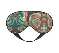 Not All Who Wander are Lost Print Sleep Mask Silk-Like Eye Mask Sleeping Eye Mask for Women Men for Travel Sleep Relaxation