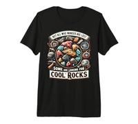 Not All Who Wander are Lost Some Looking for Rocks Geologist Premium T-Shirt