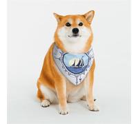 Not All Who Wander are Lost2 Pattern Dog Bandanas, Comfortable Cotton Triangle Bibs Scarfs for Dogs Or Cats, Cute Pet Kerchief for Small Medium Large Dogs-Medium