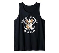 Not All Witches Have Cats Chihuahua Lover Cheeky Witch Tank Top