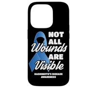 Not All Wounds Are Visible Hashimoto's Awareness Support Case for iPhone 14 Pro