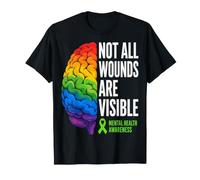 Not All Wounds are Visible Mental Health T-Shirt