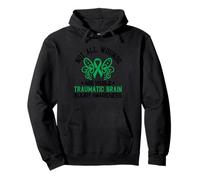 Not All Wounds Are Visible Traumatic Brain Injury Awareness Pullover Hoodie