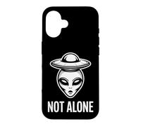 NOT ALONE Alien UFO Case for iPhone 16