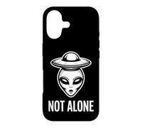NOT ALONE Alien UFO Case for iPhone 17