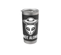 NOT Alone Alien UFO Stainless Steel Insulated Tumbler