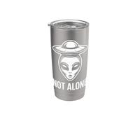 NOT Alone Alien UFO Stainless Steel Insulated Tumbler