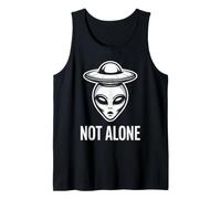 NOT Alone Alien UFO Tank Top