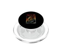 Not Alone Lion Courage Strength Retro Castle PopSockets PopGrip for MagSafe