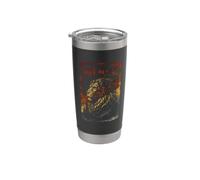 Not Alone Lion Courage Strength Retro Castle Stainless Steel Insulated Tumbler