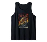 Not Alone Lion Courage Strength Retro Castle Tank Top