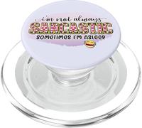 Not Always Sarcastic Sometimes Im Asleep Funny Sarcasm PopSockets PopGrip for MagSafe