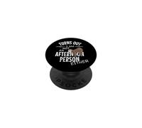 Not an Afternoon Person Either | Slow Lazy Days Sloth Humor PopSockets Adhesive PopGrip
