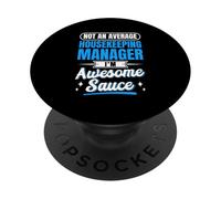 Not an average Housekeeping Manager PopSockets Adhesive PopGrip