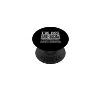 Not Anti-Social I'm Selectively Social Introvert PopSockets Adhesive PopGrip