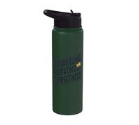 Not Arguing. Narrating Comebacks Humorous Sarcastic Humor Stainless Steel Insulated Water Bottle
