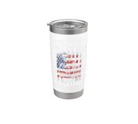 Not As Lean Still As Mean Always A U.S. Veteran Veterans Day Stainless Steel Insulated Tumbler