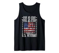 Not As Lean Still As Mean Always A U.S. Veteran Veterans Day Tank Top