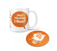 Not Available Did I Mention I Run Mug Coaster Set