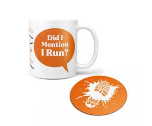Not Available Did I Mention I Run Mug Coaster Set