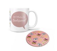 Not Available Did I Mention I'm A Bridesmaid Mug Coaster Set