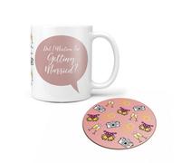 Not Available Did I Mention I'm Getting Married Mug Coaster Set