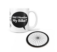 Not Available Did I Mention My Bike Mug Coaster Set