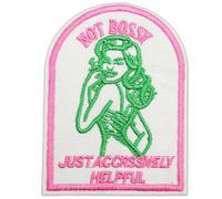 Not Bossy Just Aggressively Helpful Princess Embroidered Patch
