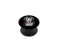 Not By Might But By Grace Christian Archangel Bible Verse PopSockets Adhesive PopGrip