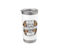 Not By My Strength But His Stainless Steel Insulated Tumbler
