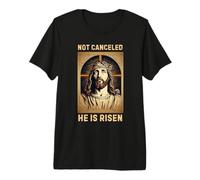 Not Cancelled Christian Easter Christ is Risen Resurrection Premium T-Shirt