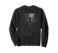 Not Dark Yet But Getting There, Realist, Pessimist Sweatshirt