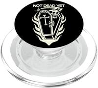 Not Dead Yet Grim Reaper Traditional Tattoo Flash PopSockets PopGrip for MagSafe
