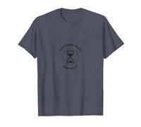 Not Dead Yet Postponing Death Indefinitely Hourglass T-Shirt, Men, Heather Blue, L
