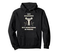 Not Diagnosed But Something Is Wrong Funny Gym Pullover Hoodie