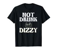 Not Drunk Dizzy Funny Balance Dizziness Awareness Vertigo T-Shirt