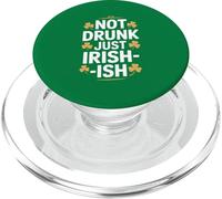 Not Drunk Just Irish Ish St Patricks Humor PopSockets PopGrip for MagSafe